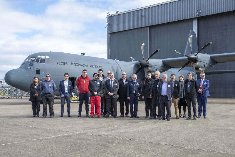 ADROITA attended a base visit to RAAF Richmond image